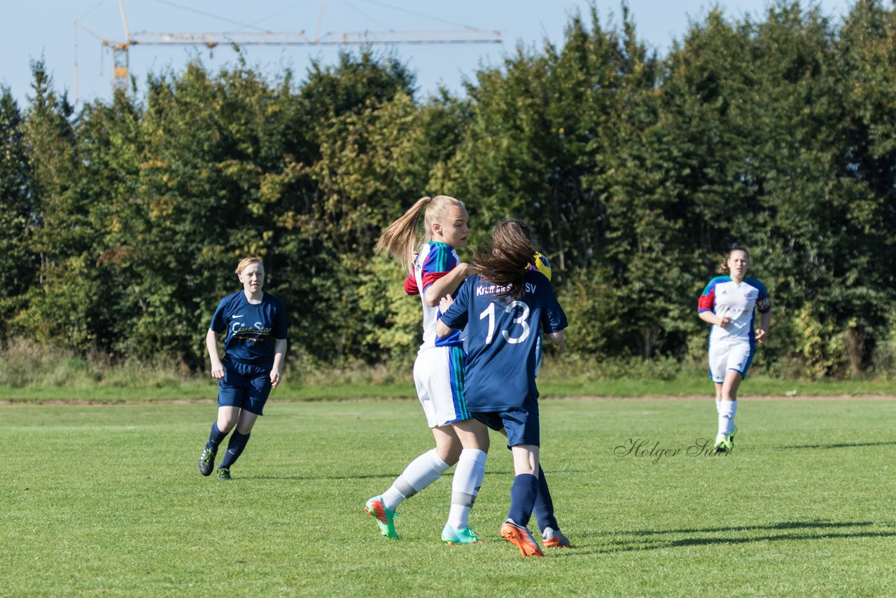 Bild 160 - B-Juniorinnen Krummesser SV - SV Henstedt Ulzburg : Ergebnis: 0:3